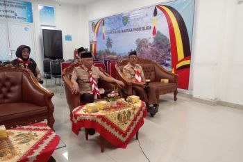 Kwarcab 0301 Pessel Ikuti Upacara Hari Pramuka ke-63