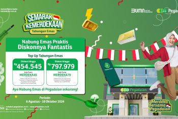 Nabung Emas Praktis, Diskonnya Fantastis di Pegadaian