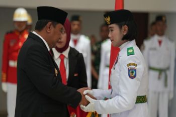 Kapolda meminta Paskibraka Sulbar tunjukkan semangat nasionalisme