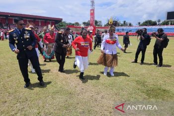 Pj Gubernur:  Momen perayaan HUT Ke-79 RI dorong warga Papua lebih maju