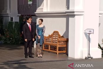 Wapres terpilih Gibran enggan beri keterangan usai upacara HUT RI