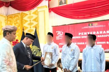 4.185 narapidana Sumbar terima Remisi pada hari Kemerdekaan RI