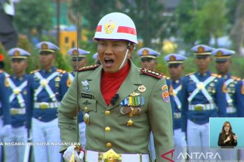 Upacara Peringatan Detik-Detik Proklamasi Kemerdekaan RI yang diselenggarakan di IKN