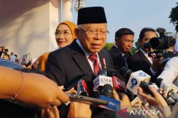 Wapres Ma'ruf harapkan Prabowo-Gibran bawa Indonesia lebih baik lagi