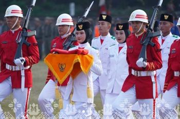 Pj Bupati Muara Enim pimpin upacara HUT ke-79 RI