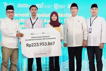BSI salurkan beasiswa bagi 172 anak