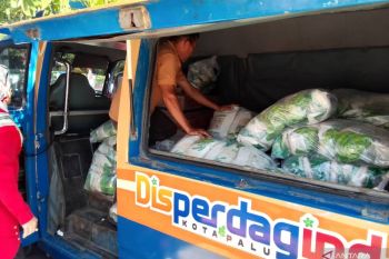 Pemkot Palu menghadirkan pasar bergerak permudah warga peroleh bahan pokok