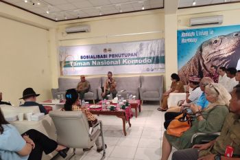 Balai TNK sosialisasi rencana penutupan kawasan TN Komodo