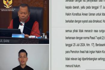 Anwar Usman tak ikut putus uji materi syarat usia calon kepala daerah