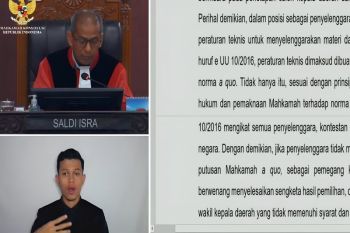 Sidang di MK tegaskan syarat usia calon kepala daerah harus terpenuhi saat penetapan