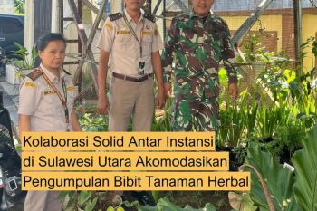 Karantina Sulut ajak  instansi kumpulkan tanaman herbal sukseskan TSTH2