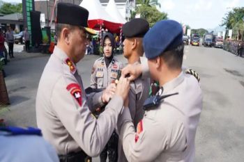 Polda Sulbar menggelar sispamkota jelang Pilkada Serentak