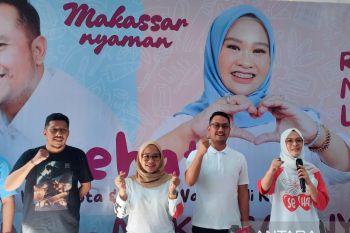 Deklarasi Pilwali Makassar pasangan Seto-kiki targetkan 20 ribu massa