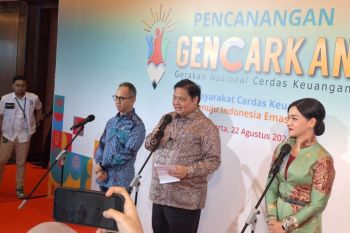 Menteri Airlangga bakal beri insentif Pemda jika tingkatkan literasi keuangan