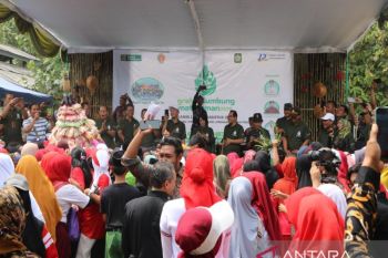 Dinas Pertanian Kulon Progo menggelar Grebek Lumbung Mataraman pangan
