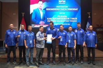Demokrat rekomendasikan Halikinnor-Suprianti maju di Pilkada Kotim