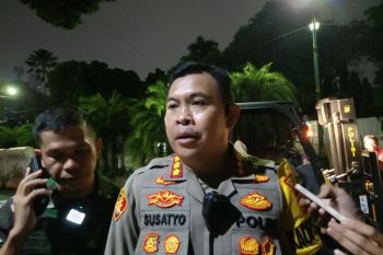 Polisi menangjap 125 pelajar saat demo di Gedung DPR RI