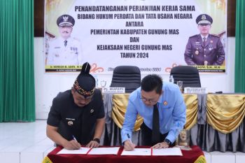 Pemkab Gumas-Kejari kerja sama tangani hukum bidang perdata dan TUN
