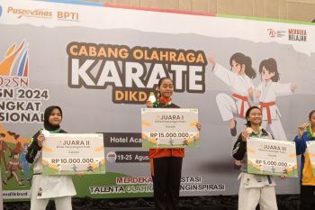 Pelajar Palangka Raya raih juara dua O2SN 2024 di Jakarta