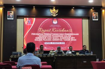 KPU NTT sarankan cagub-cawagub daftarkan diri pada hari pertama