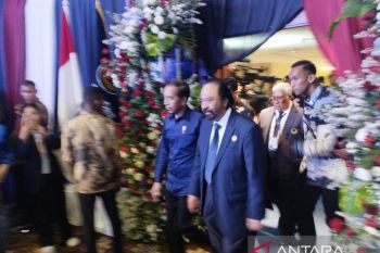 Jokowi buka Kongres III Partai NasDem di JCC