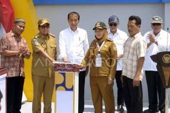 Presiden resmikan Pasar Pasir Gintung Lampung