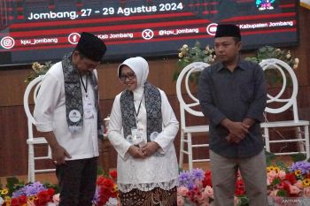 Pendaftaran pasangan calon petahana Pilkada Jombang