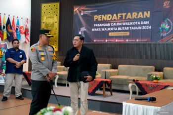 Sterilisasi lokasi pendaftaran pilkada serentak 2024