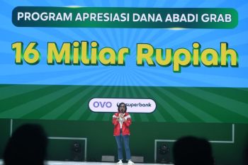 Grab dan OVO beri dana apresiasi pada mitra total Rp16 miliar