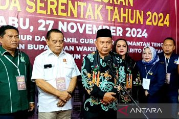 Daftar ke KPU, Juana-Tini Rusdihatie siap bertarung di Pilkada Barsel