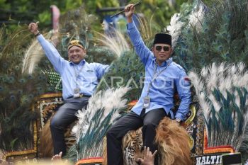 Rudy Mas'ud- Seno Aji daftar Pilkada Kaltim 2024