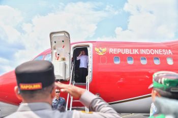 Presiden Jokowi lanjutkan kunjungan kerja ke RS Hasan Sadikin Bandung