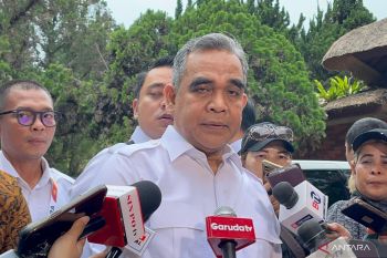 Prabowo minta kader Gerindra jangan jumawa menang Pilpres 2024