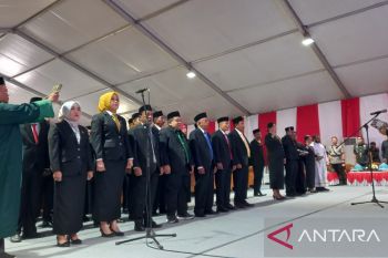 Pengadilan Negeri Donggala lantik 30 anggota DPRD Sigi 2024-2029