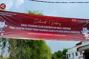 Dua paslon cagub-cawagub Banten&nbsp;mendaftar besok