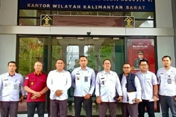 Kemenkumham Sumsel lakukan studi tiru pro justisia keimigrasian ke Kalbar