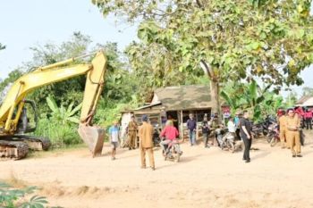 Pemkab Lampung Selatan benahi jalan Desa Karang Rejo sepanjang 2,3 kilometer