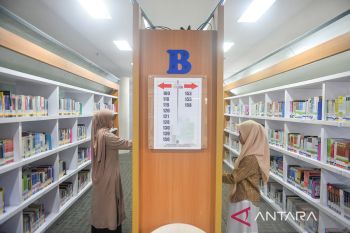Hari kunjung perpustakaan di Bandung
