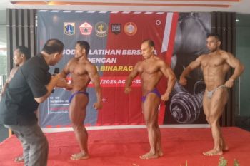 PBFI Jakarta cek tubuh atlet binaraga jelang tampil di PON