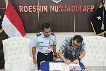 PTPN IV Regional III bantu renovasi pusat olahraga terpadu Lanud Roesmin Nurjadin
