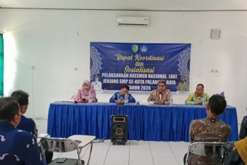 Disdik Kota Palangka Raya sosialisasikan asesmen nasional SMP 2024