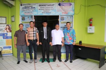 Kunker ke RSUD dr. H. Jusuf SK guna mantau dan mengevaluasi pelayanan kesehatan