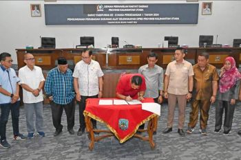 Rapat Paripurna Ke-8 DPRD Kalimantan Utara Masa Persidangan I Tahun 2024