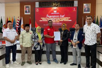 KPU Sultra beri batas perbaiki berkas pendaftaran bapaslon hingga 8 September