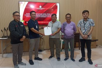 KPU Manado nyatakan empat Paslon memenuhi syarat