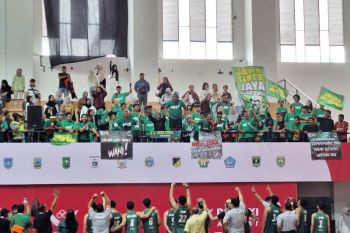 Tim putra Bola Basket 5x5 Jatim kalahkan Sulut di PON XXI 2024