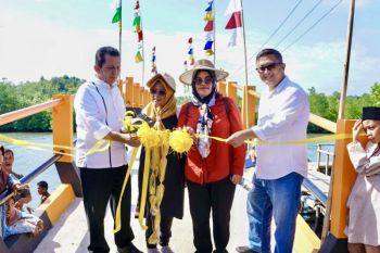 Gubernur Ansar resmikan jembatan penghubung pulau di  Batam