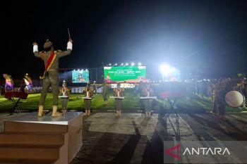 Ribuan warga di Sumut antusias saksikan pembukaan PON 2024