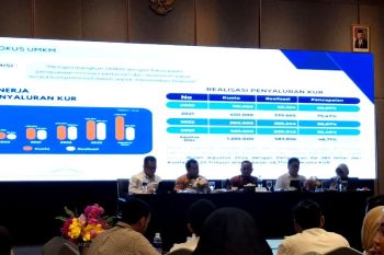 Penyaluran kredit perbankan Lampung triwulan II tumbuh sebesar Rp3,77 triliun