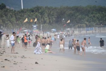 Tempat wisata di Sanya China dibuka usai dihantam topan super Yagi